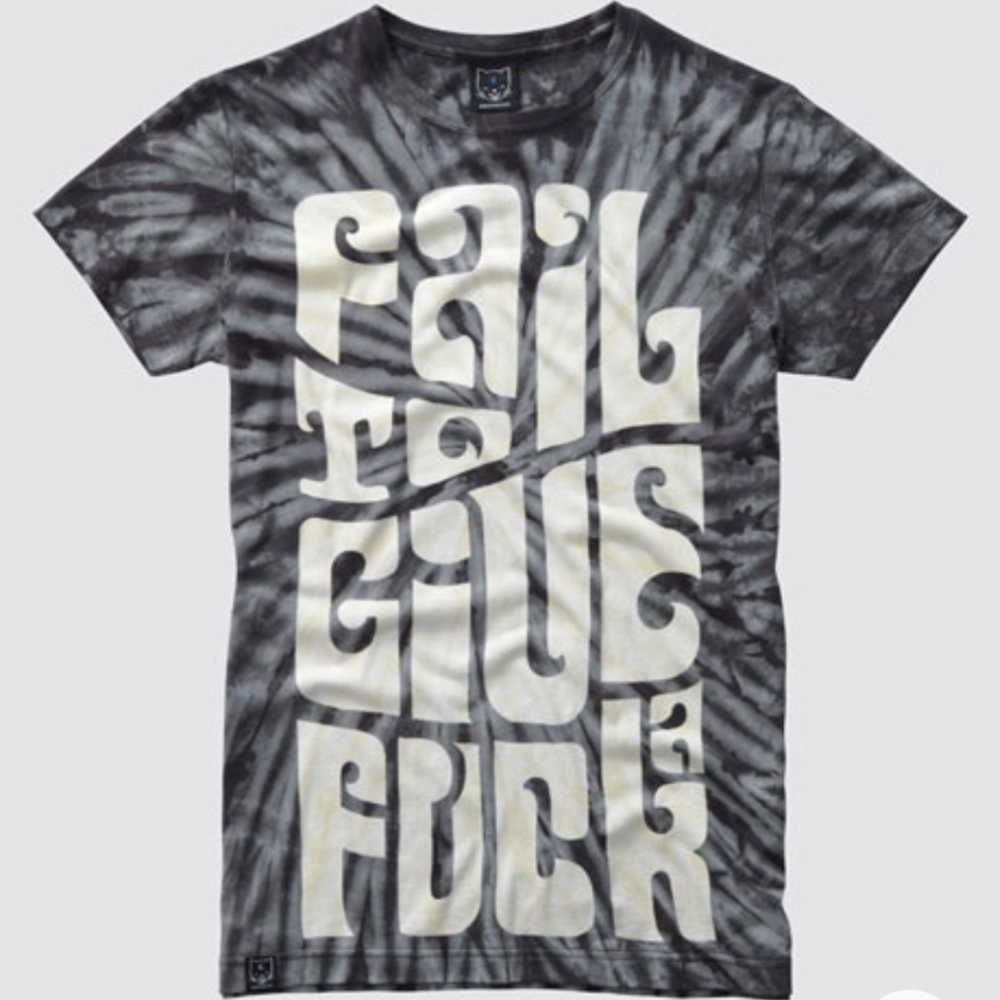 DROPDEAD Fail To Give A F*ck Tie-dye Short sleeve tee shirt